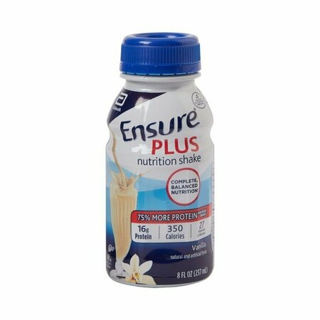 ENSURE PLUS NUTRITION SHAKE Ensure Plus Vanilla Oral Supplement, 8oz Bottle, 24PK 57263